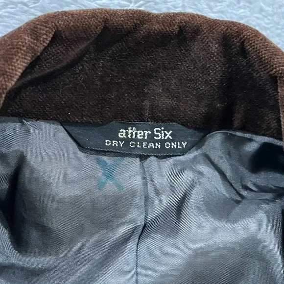 VTG 1970s After Six Tuxedo Mens 40R Jacket Velvet Formal Jacket Preppy USA Made‎ - Picture 6 of 14